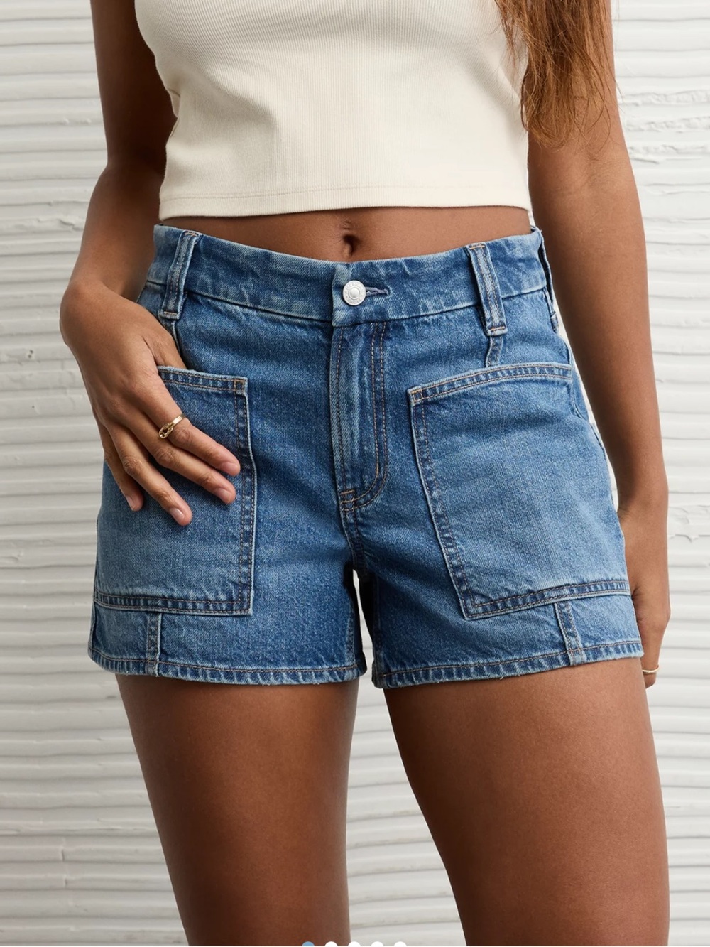 Super High Rise Curvy relaxed fit shorts